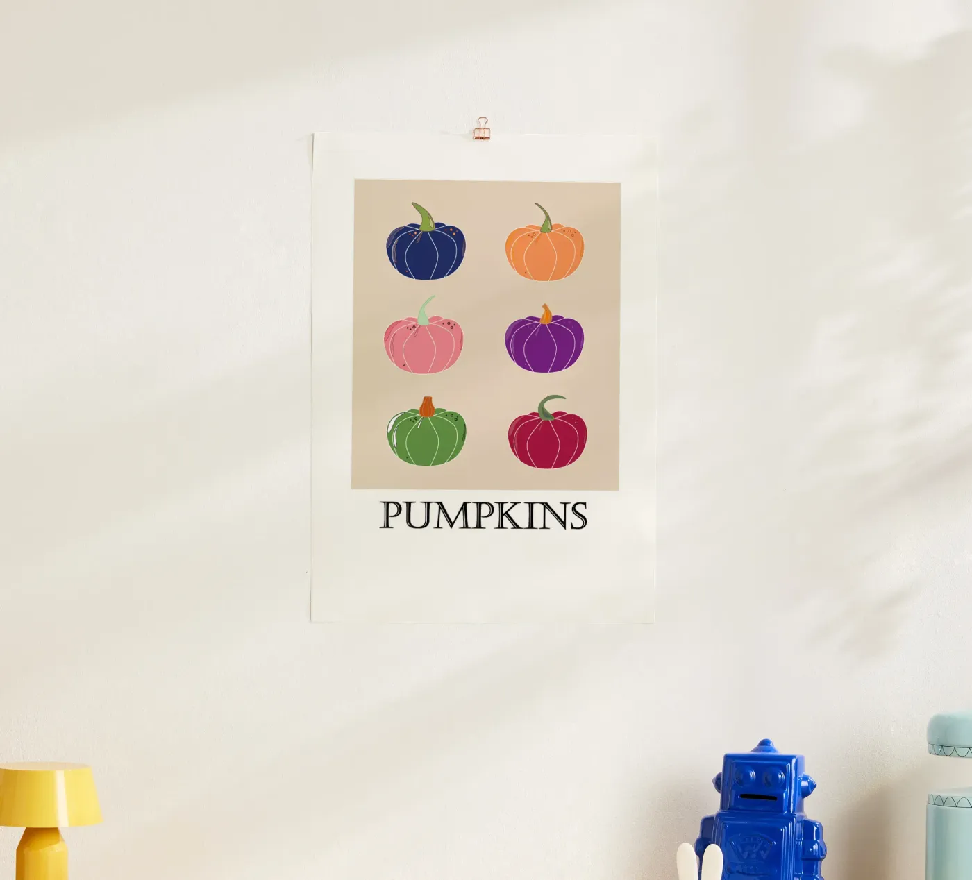 Kürbis poster van SunflowerDE