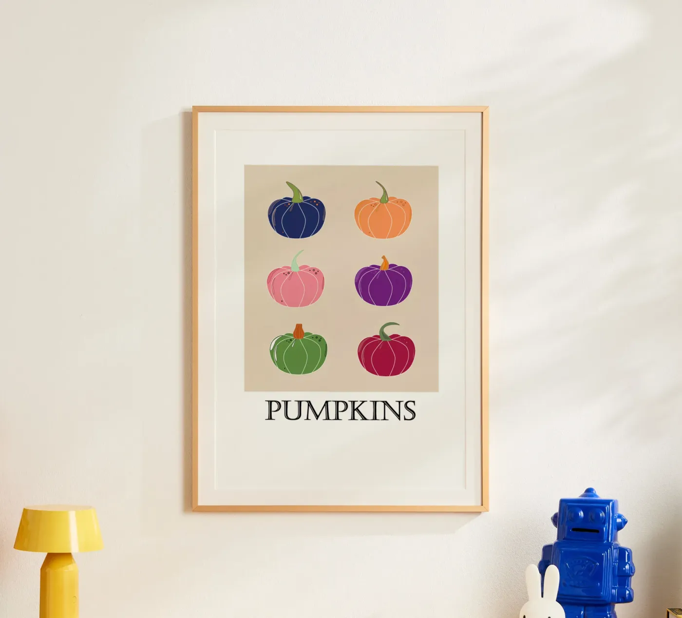 Kürbis poster van SunflowerDE