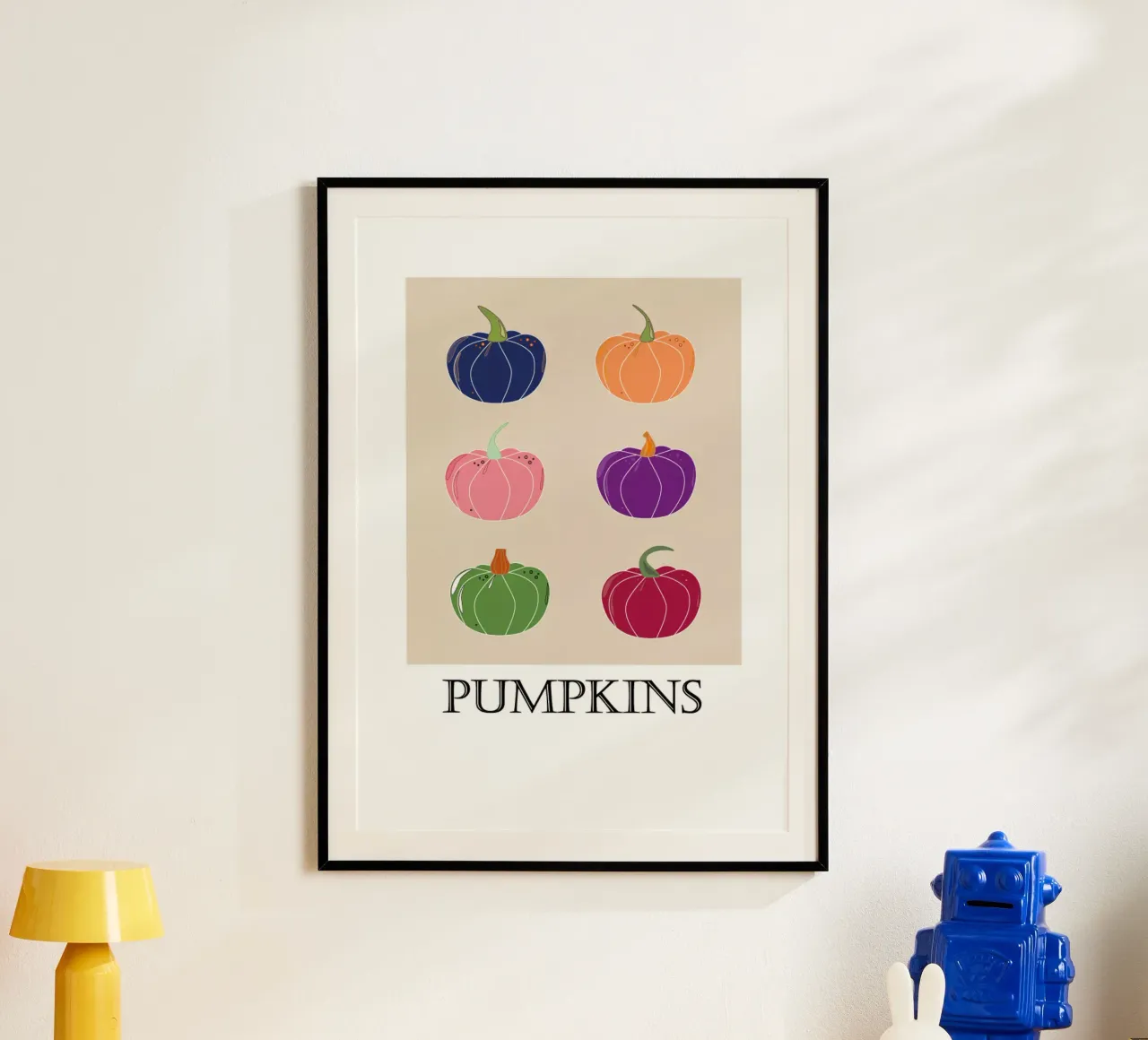 Kürbis Poster von SunflowerDE