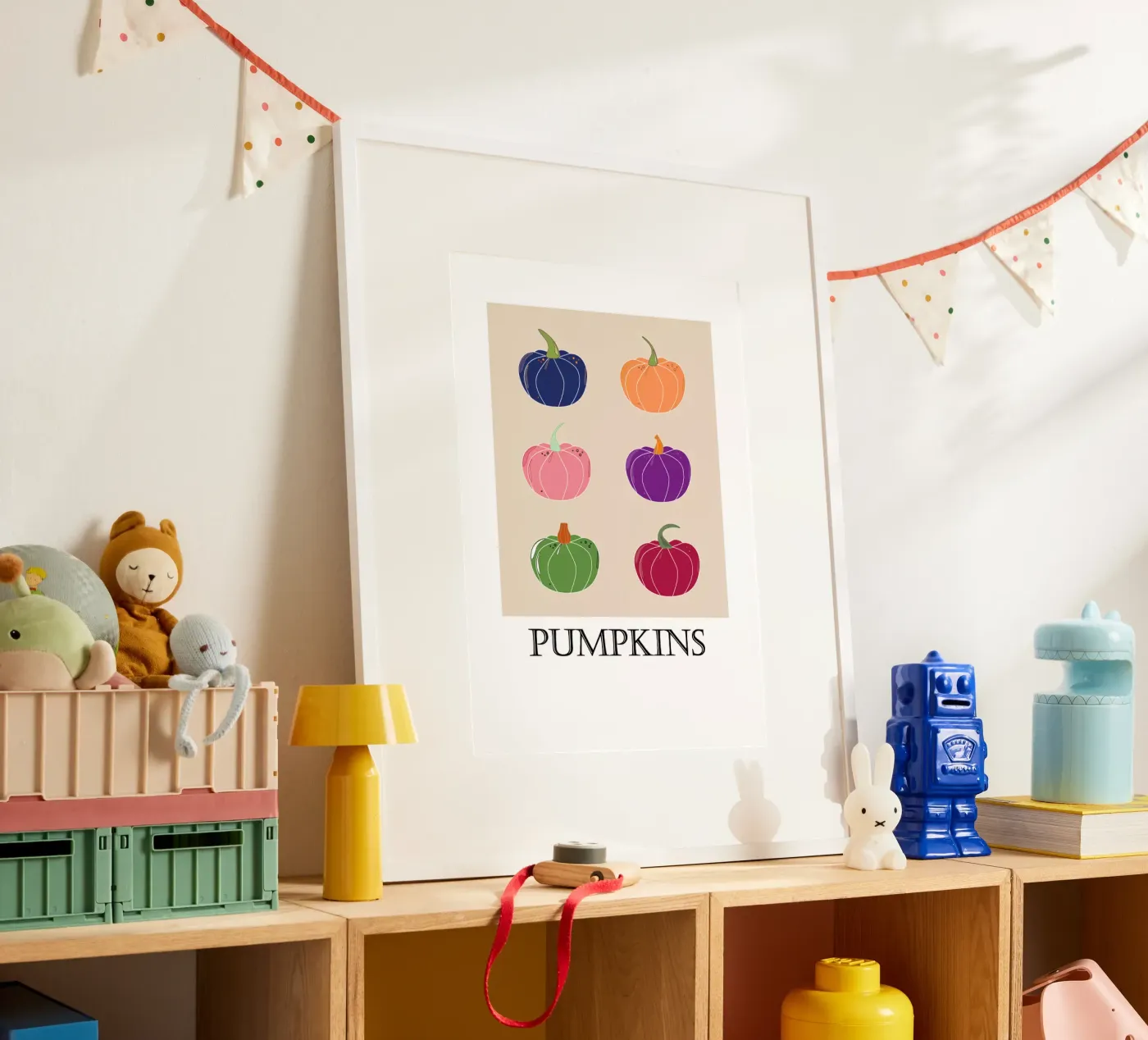 Kürbis poster van SunflowerDE