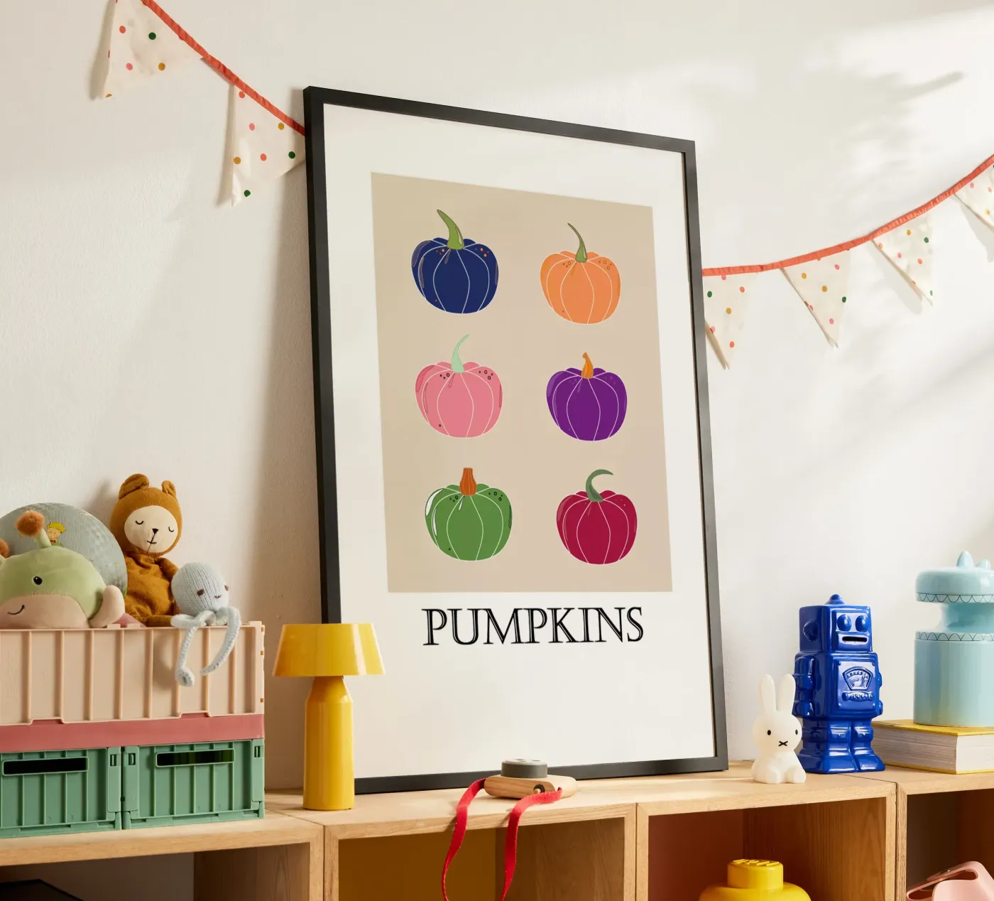 Kürbis poster van SunflowerDE
