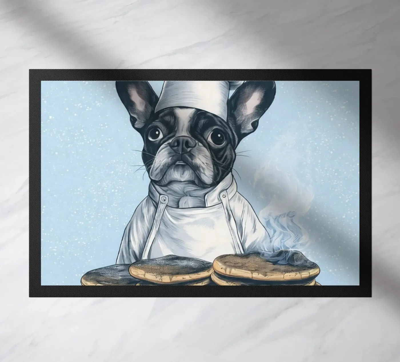 breakfast expert doormat by kadilans