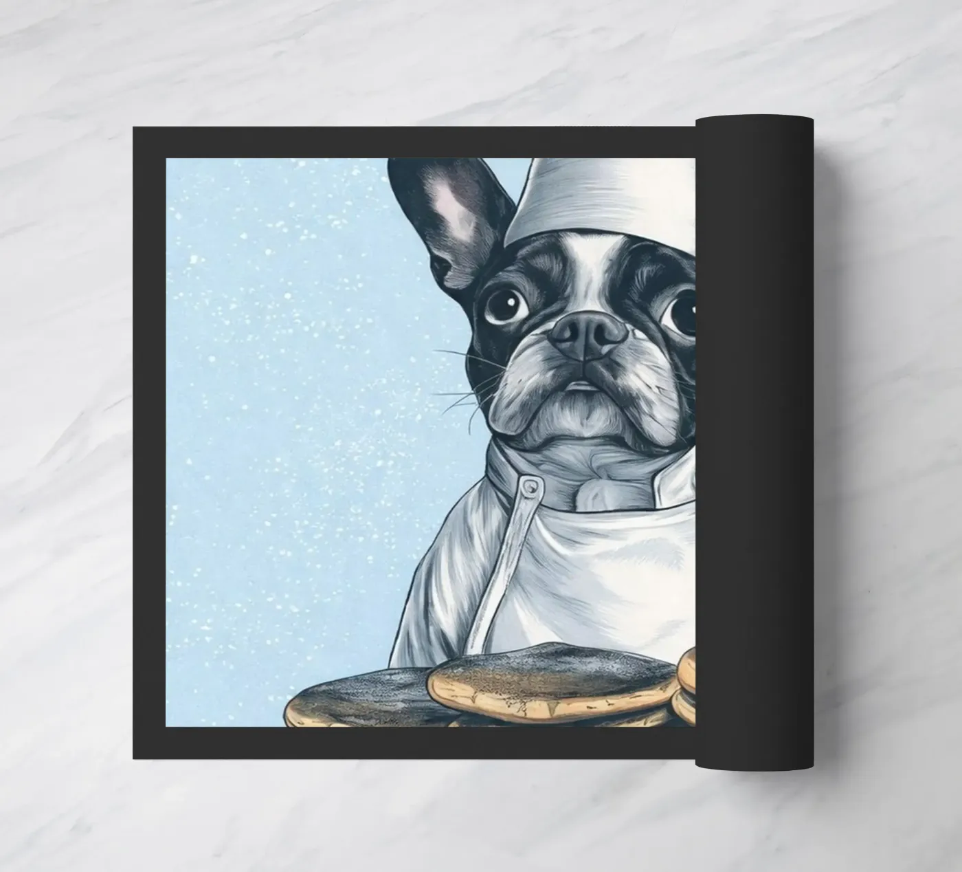 breakfast expert doormat by kadilans