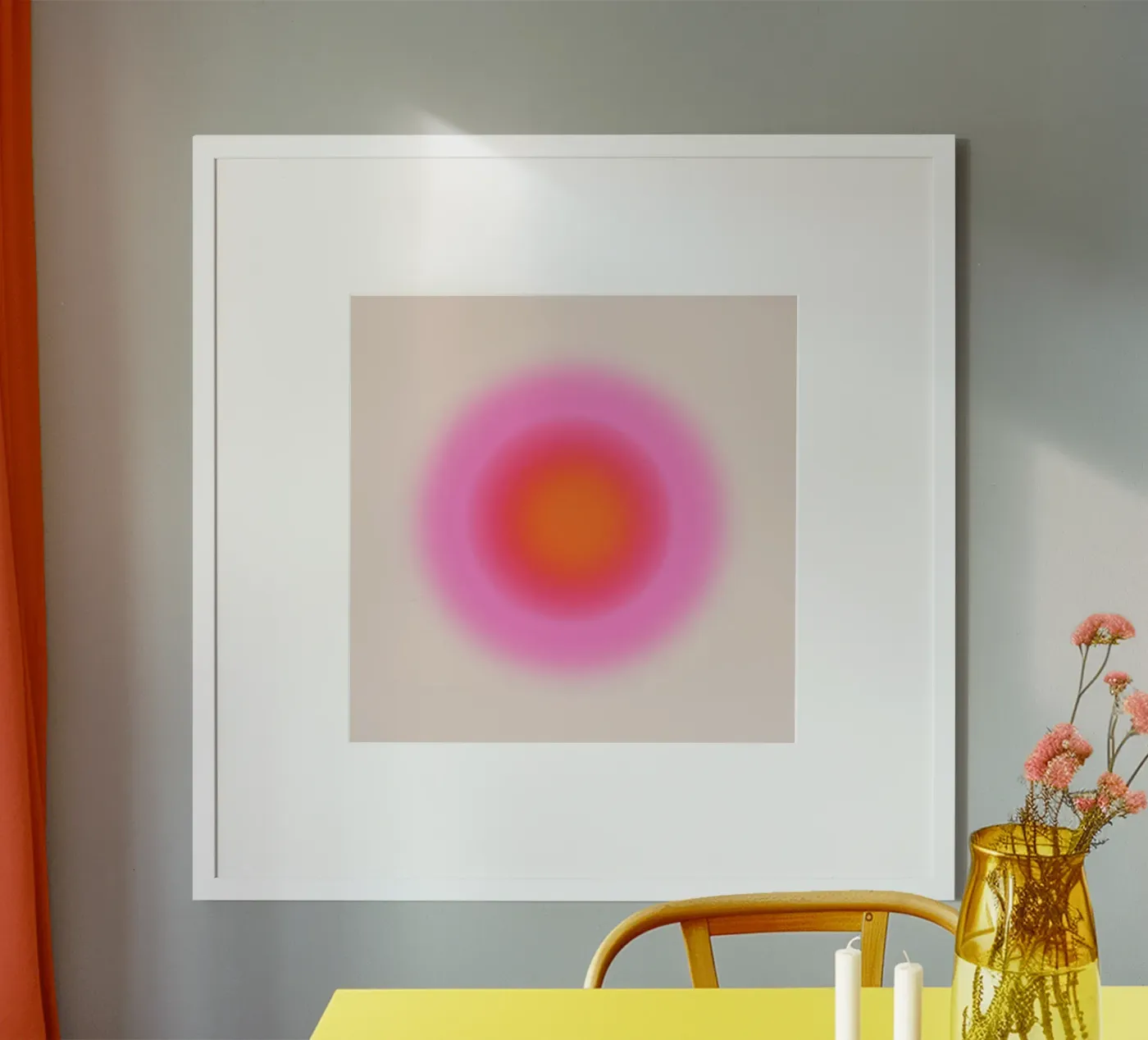 SUNLIGHT GRADIENT POP ART poster da FORGETME