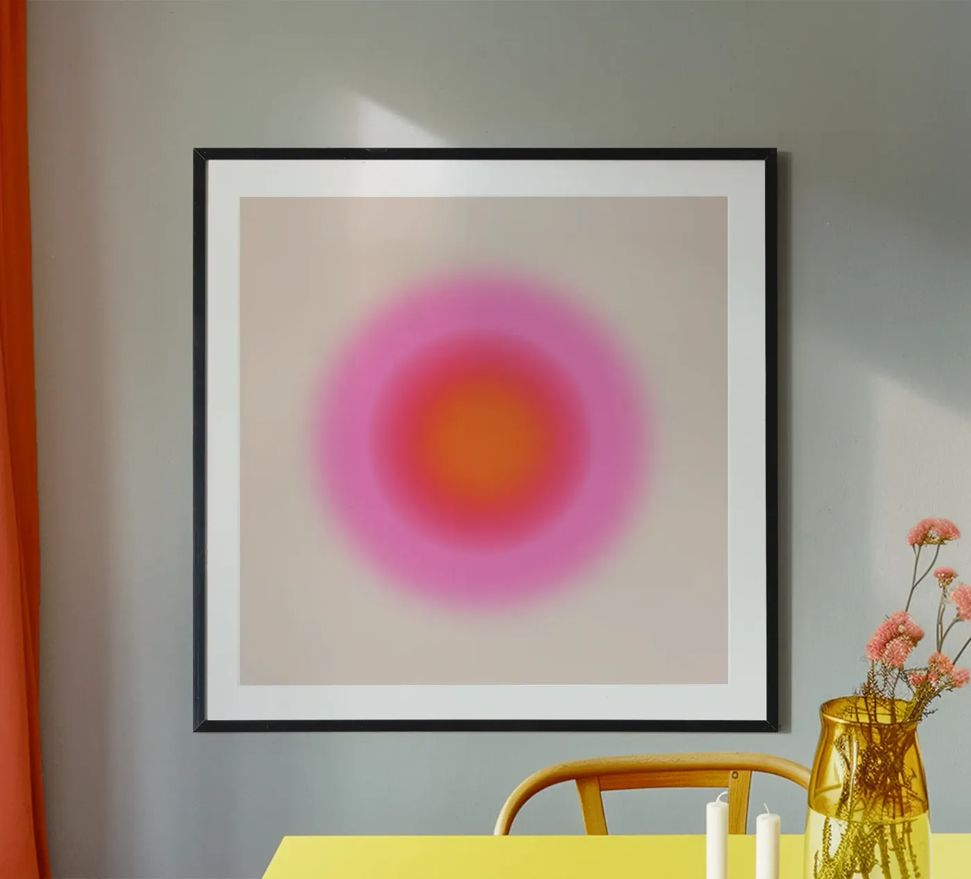 SUNLIGHT GRADIENT POP ART poster da FORGETME
