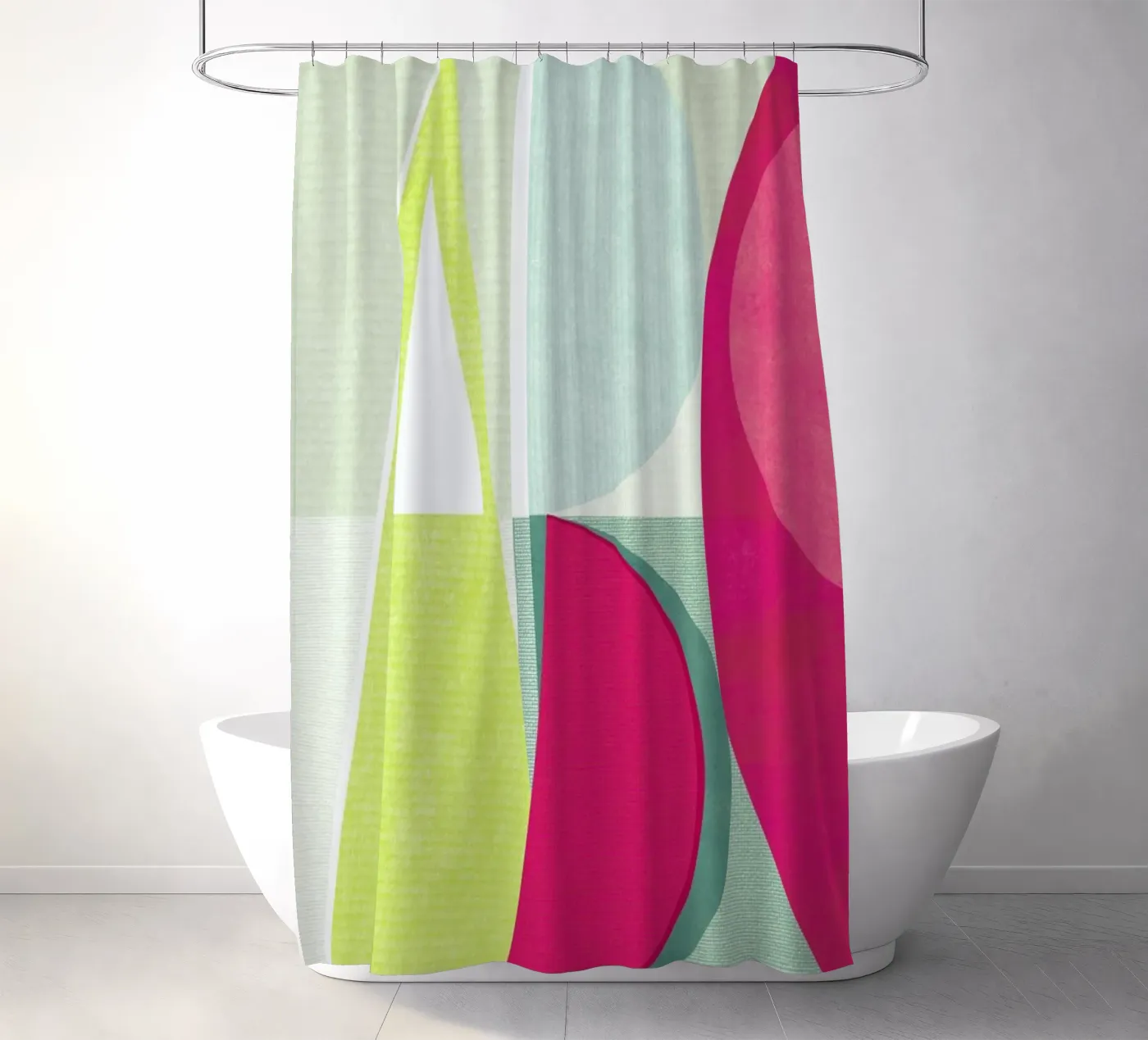 ABC douchegordijn van Catherine Aguilar