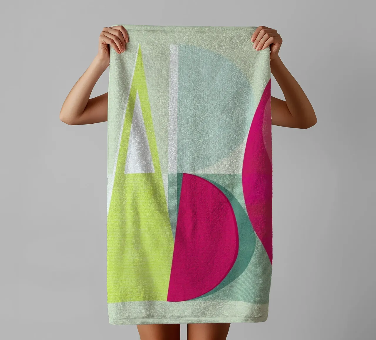 ABC towel by Catherine Aguilar