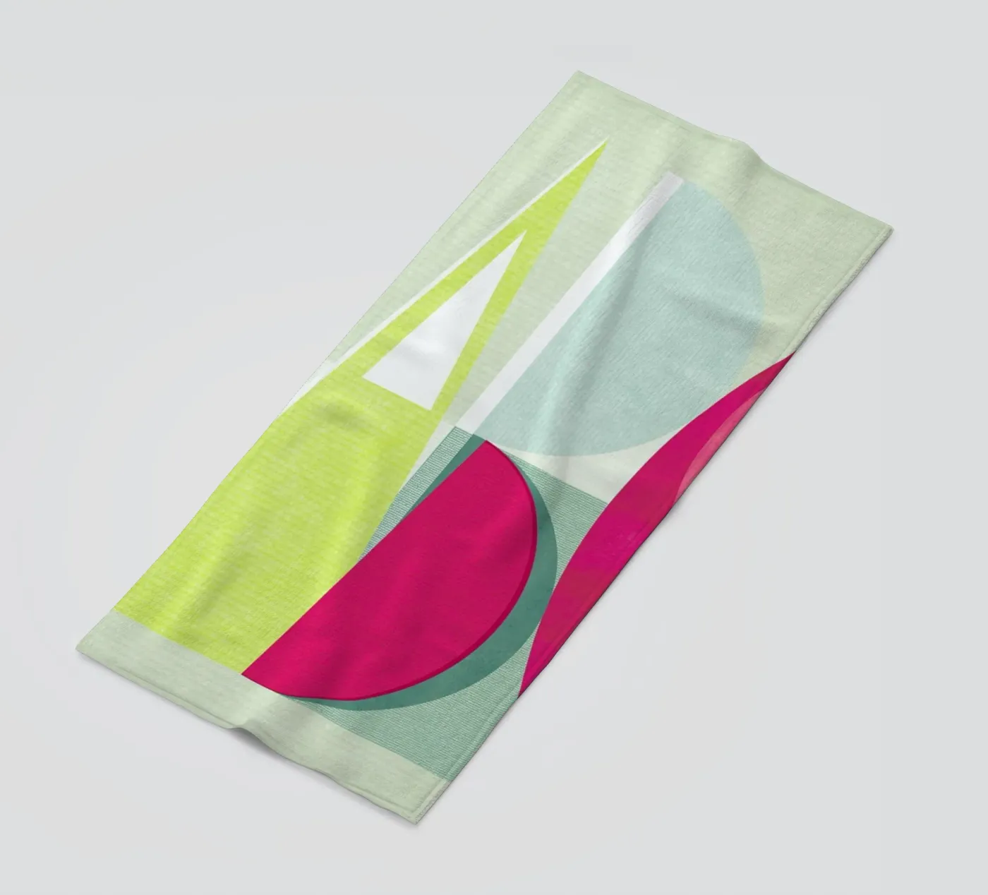 ABC beach towel by Catherine Aguilar