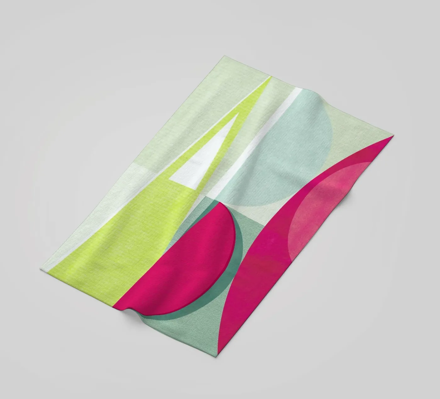 ABC beach towel by Catherine Aguilar