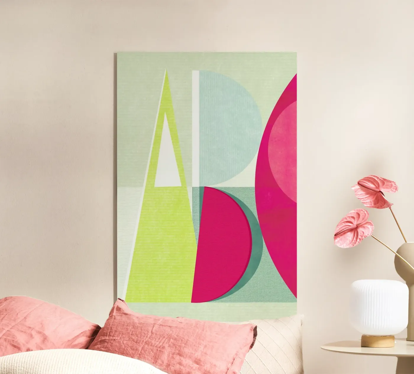ABC acrylic glass by Catherine Aguilar