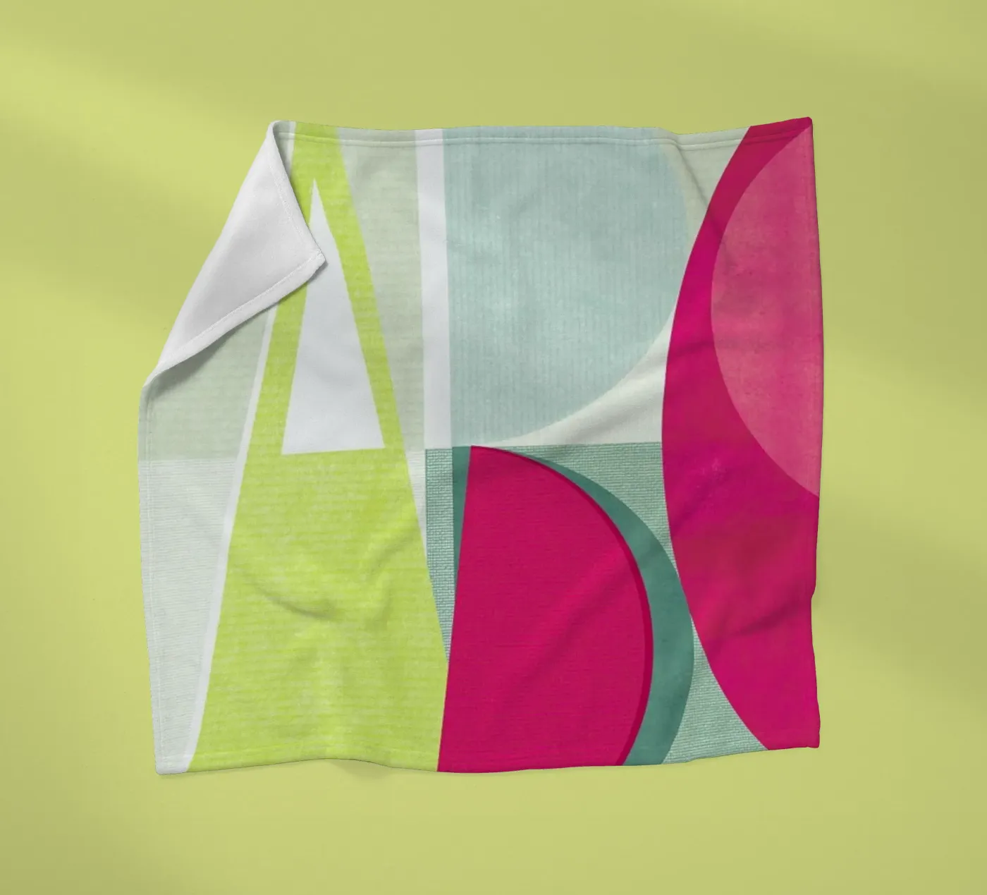 ABC plaid polaire de Catherine Aguilar