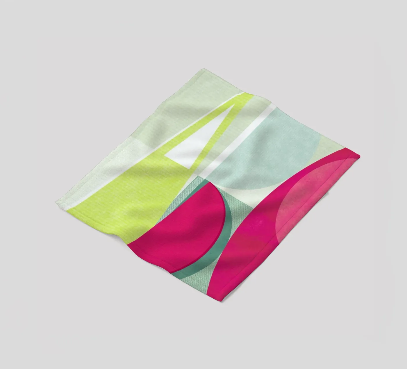 ABC plaid polaire de Catherine Aguilar