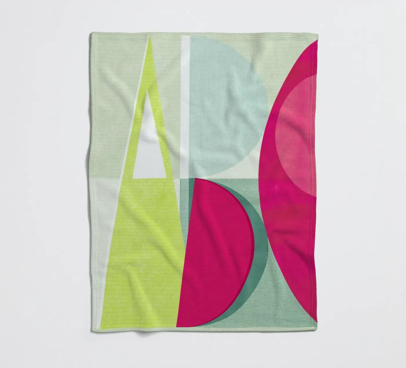 ABC plaid polaire de Catherine Aguilar