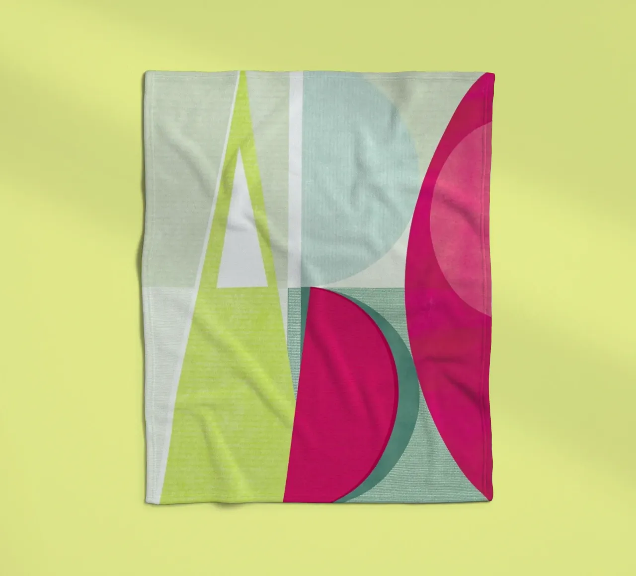 ABC Fleecedecke von Catherine Aguilar