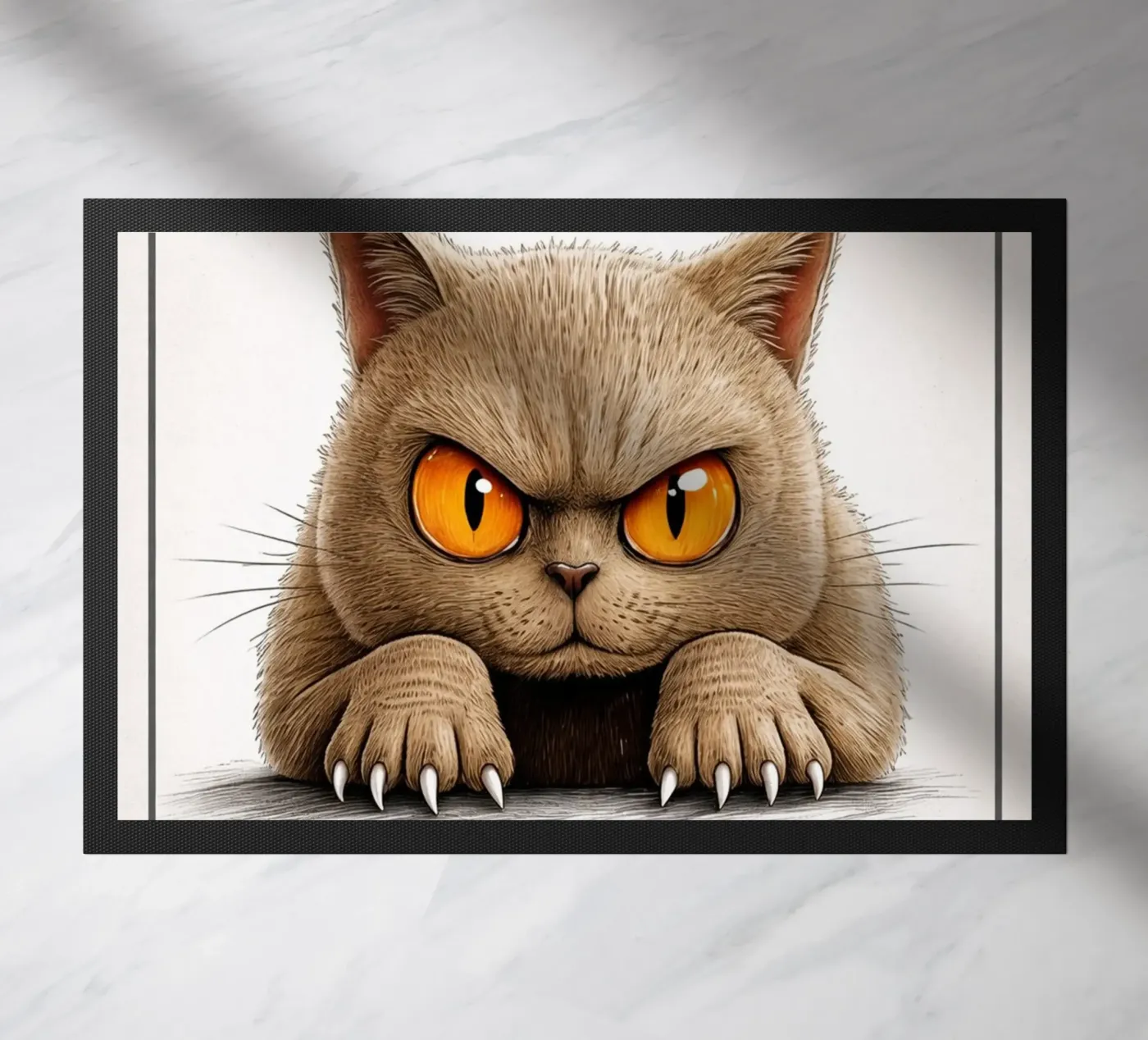 plot thickens claws quickens deurmat van kadilans