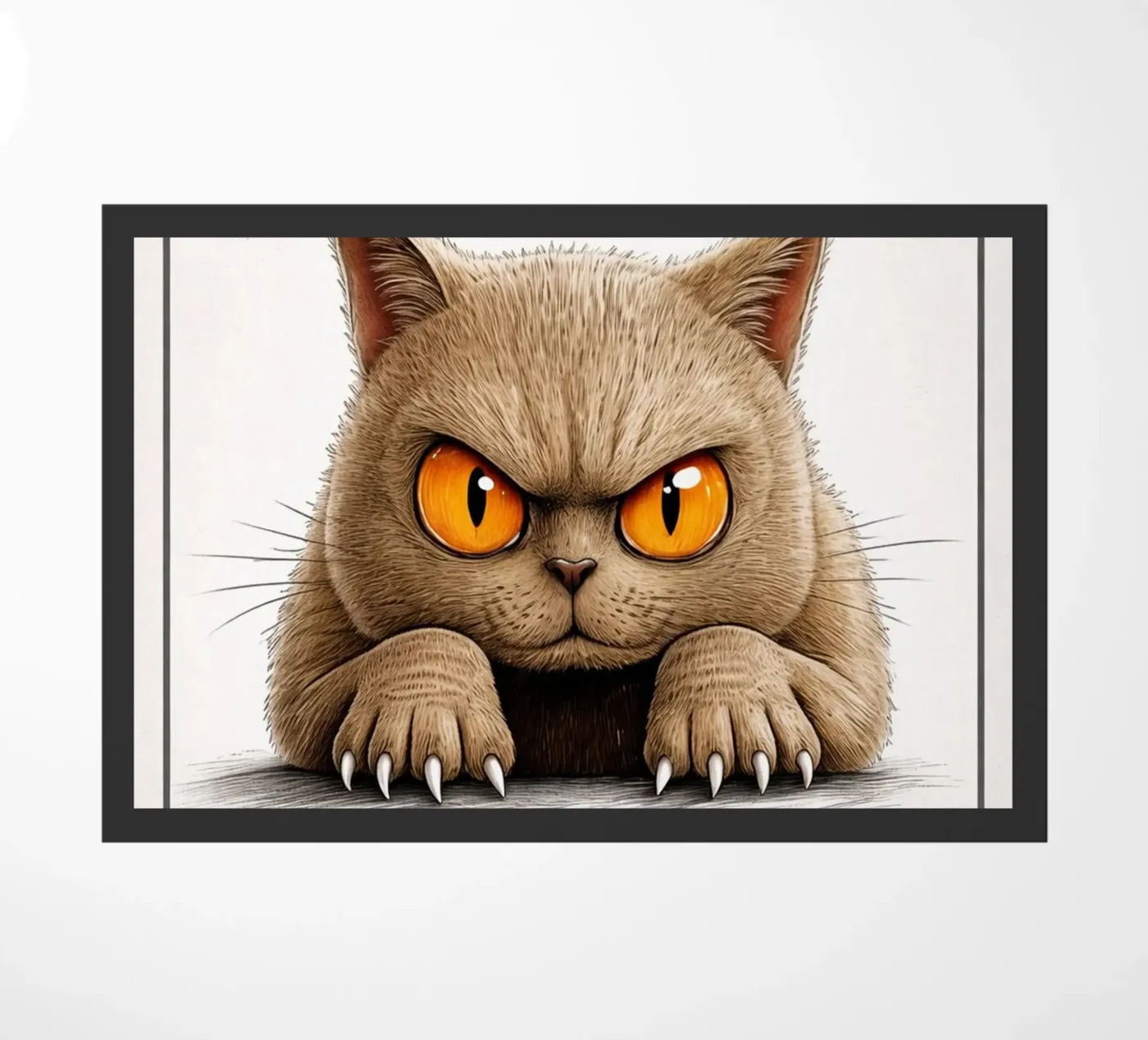 plot thickens claws quickens deurmat van kadilans