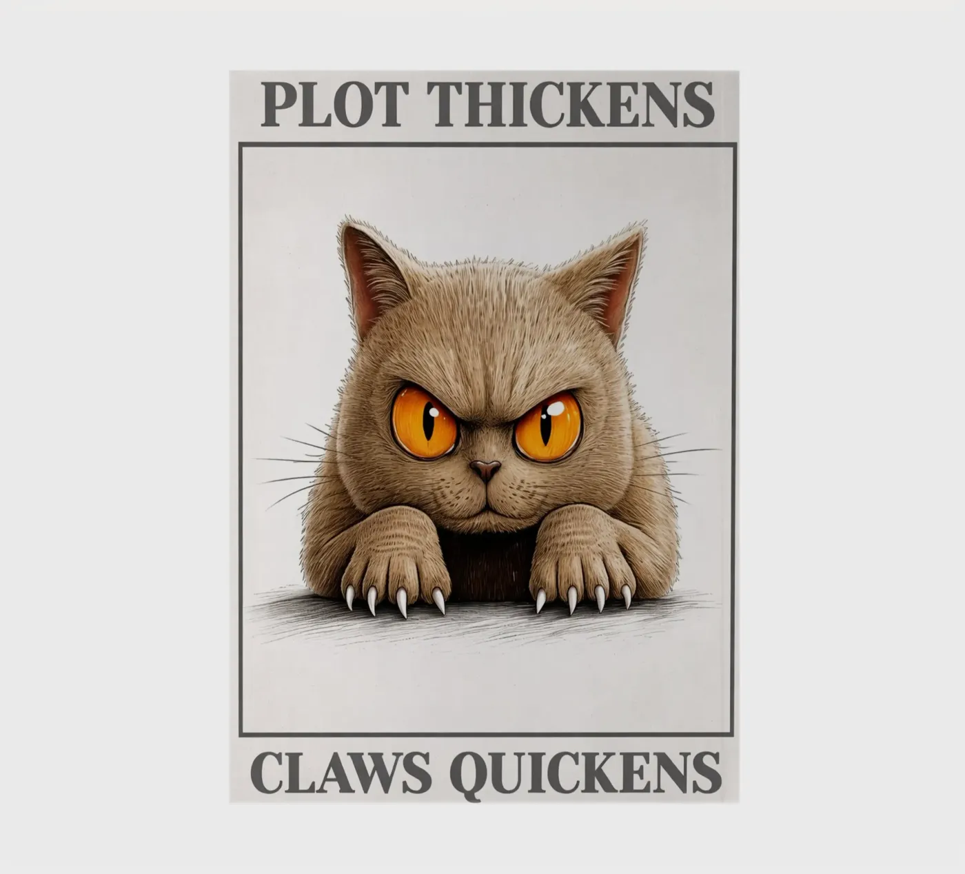 plot thickens claws quickens notebook by kadilans