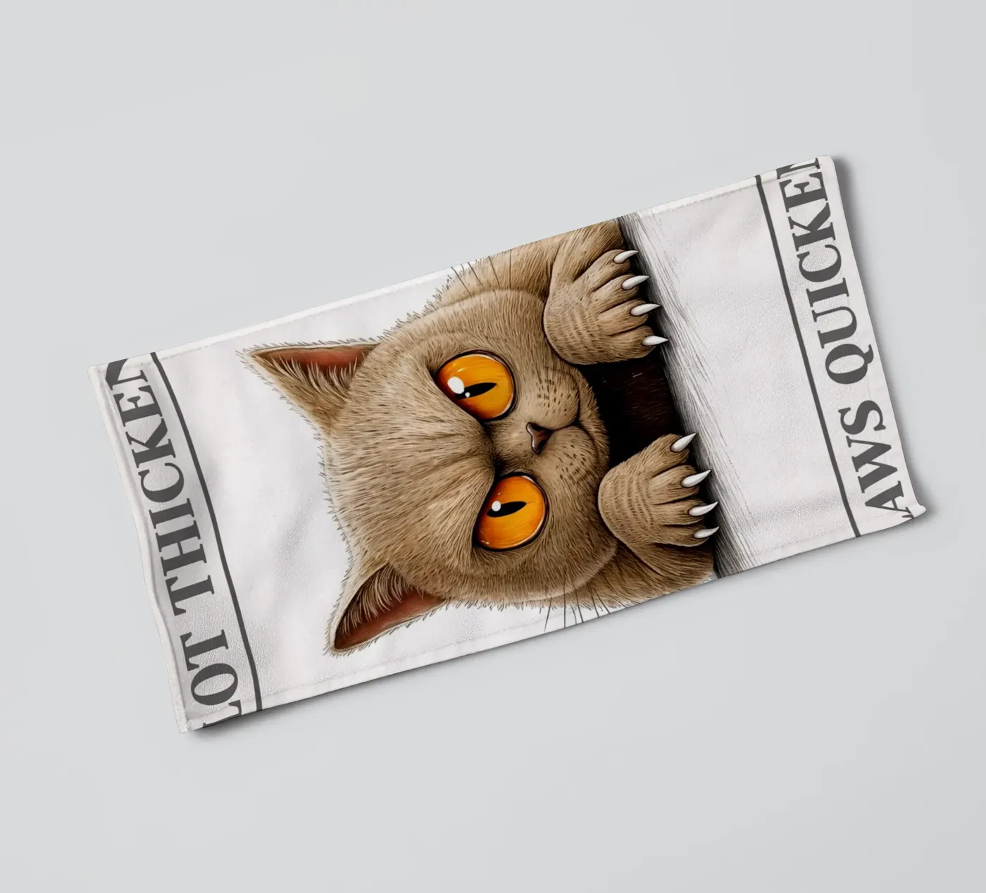 plot thickens claws quickens towel by kadilans