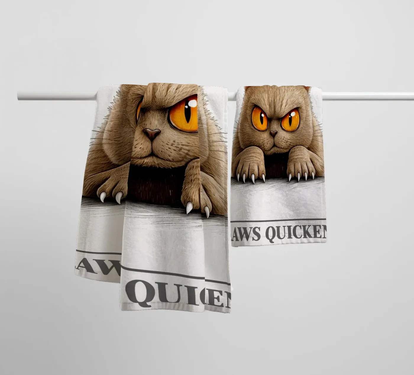plot thickens claws quickens towel by kadilans