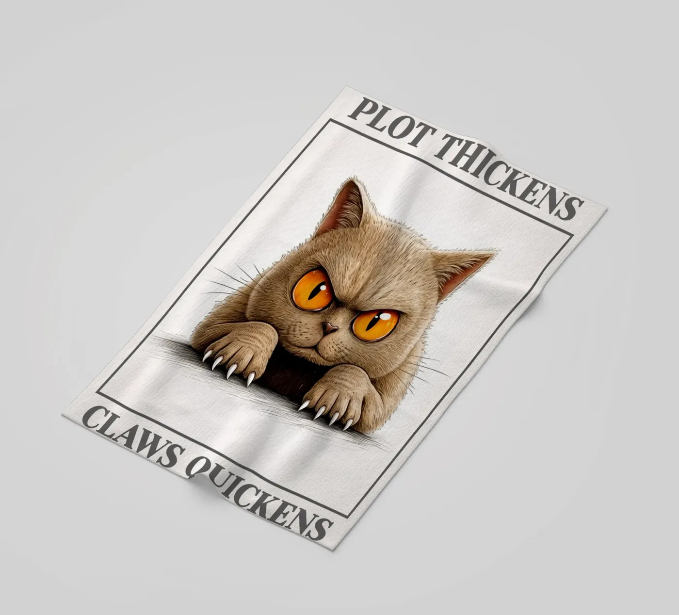 plot thickens claws quickens serviette de plage de kadilans