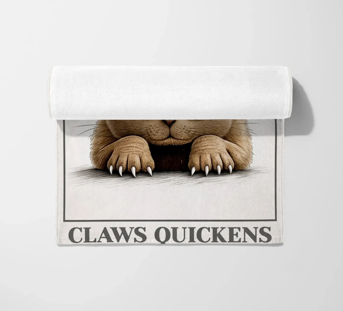 plot thickens claws quickens serviette de plage de kadilans