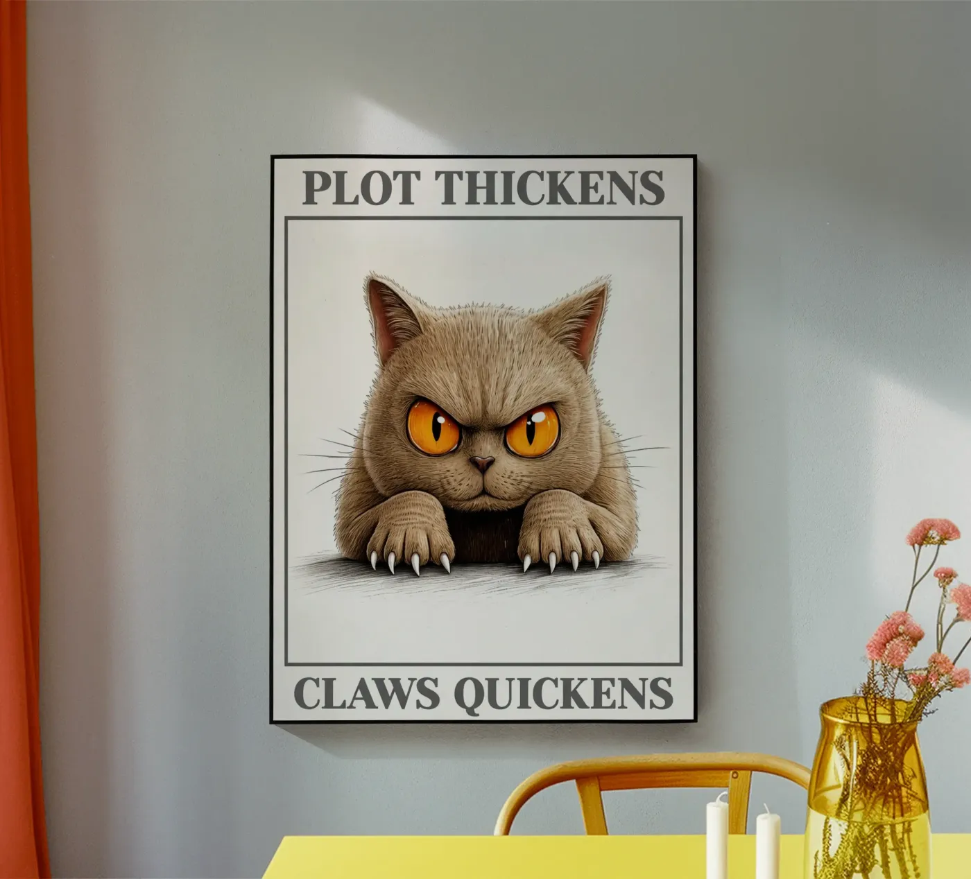 plot thickens claws quickens plexiglas de kadilans
