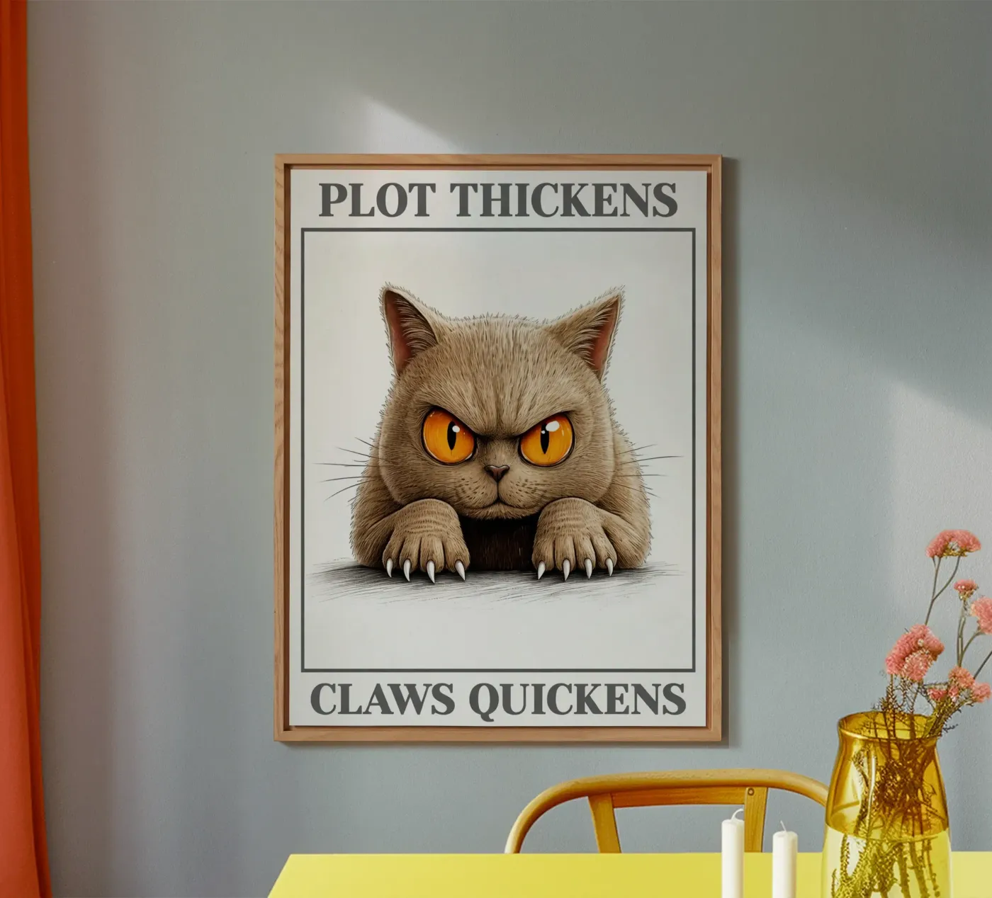 plot thickens claws quickens alluminio dibond da kadilans