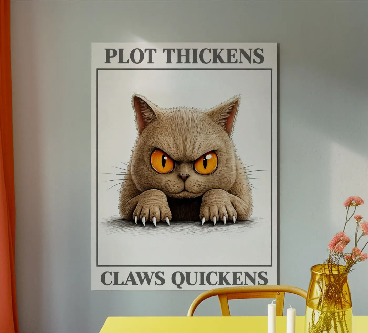 plot thickens claws quickens alluminio dibond da kadilans