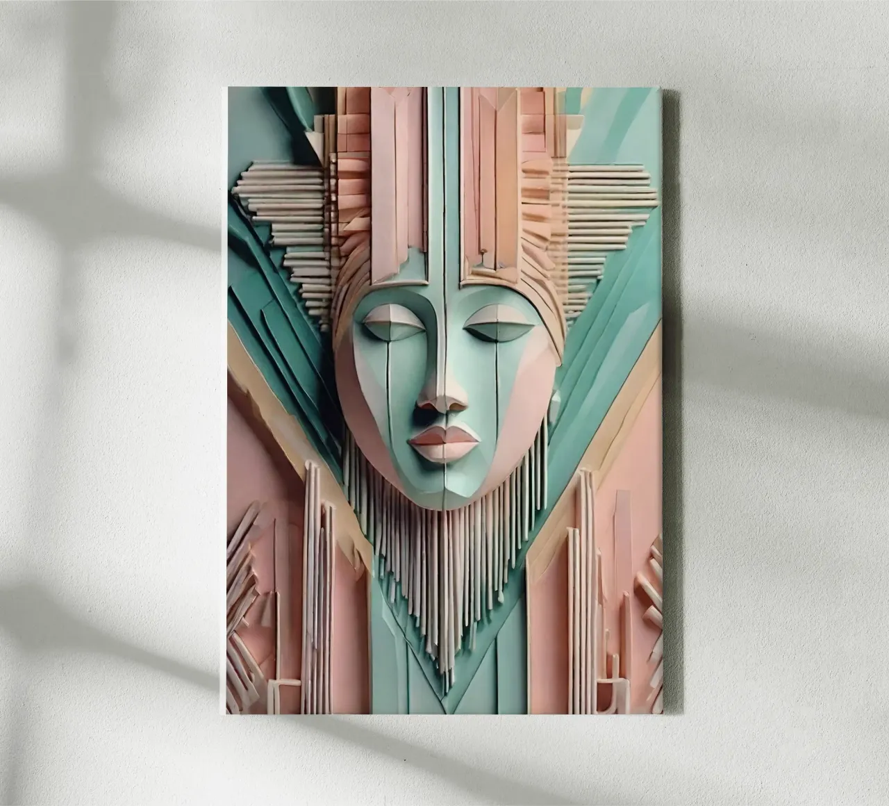 Sérénité 2 canvas met Baklijst van Rezh creations