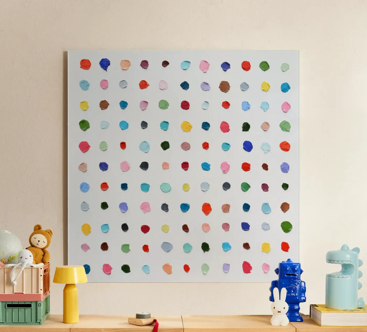 Infinity Polka Daubs plexiglass da annmariecoolick