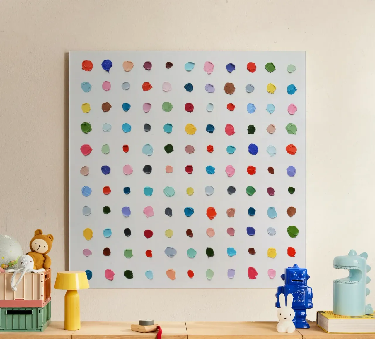 Infinity Polka Daubs plexiglass da annmariecoolick