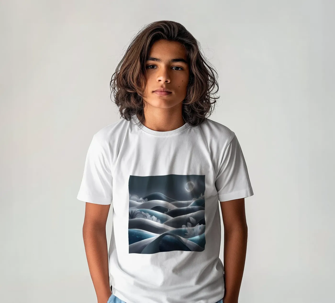 Hemelse Sereniteit kinder t-shirt van Artistic-shop