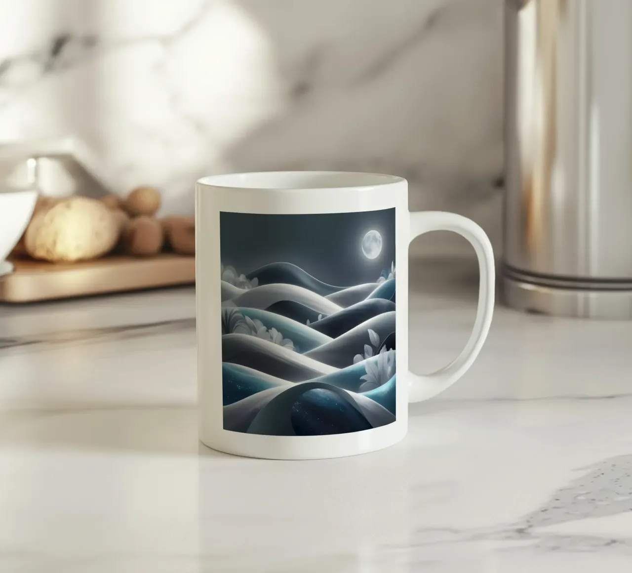 Celestial Serenity ceramic mug by Artistic-shop