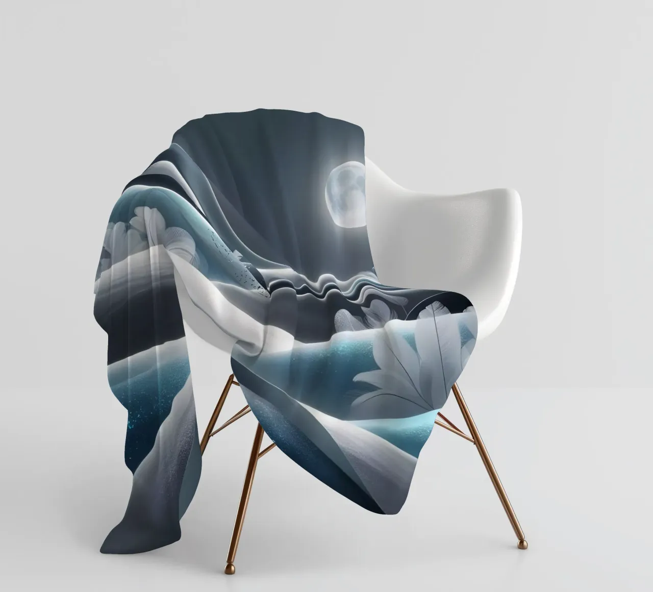 Himmlische Gelassenheit Fleecedecke von Artistic-shop