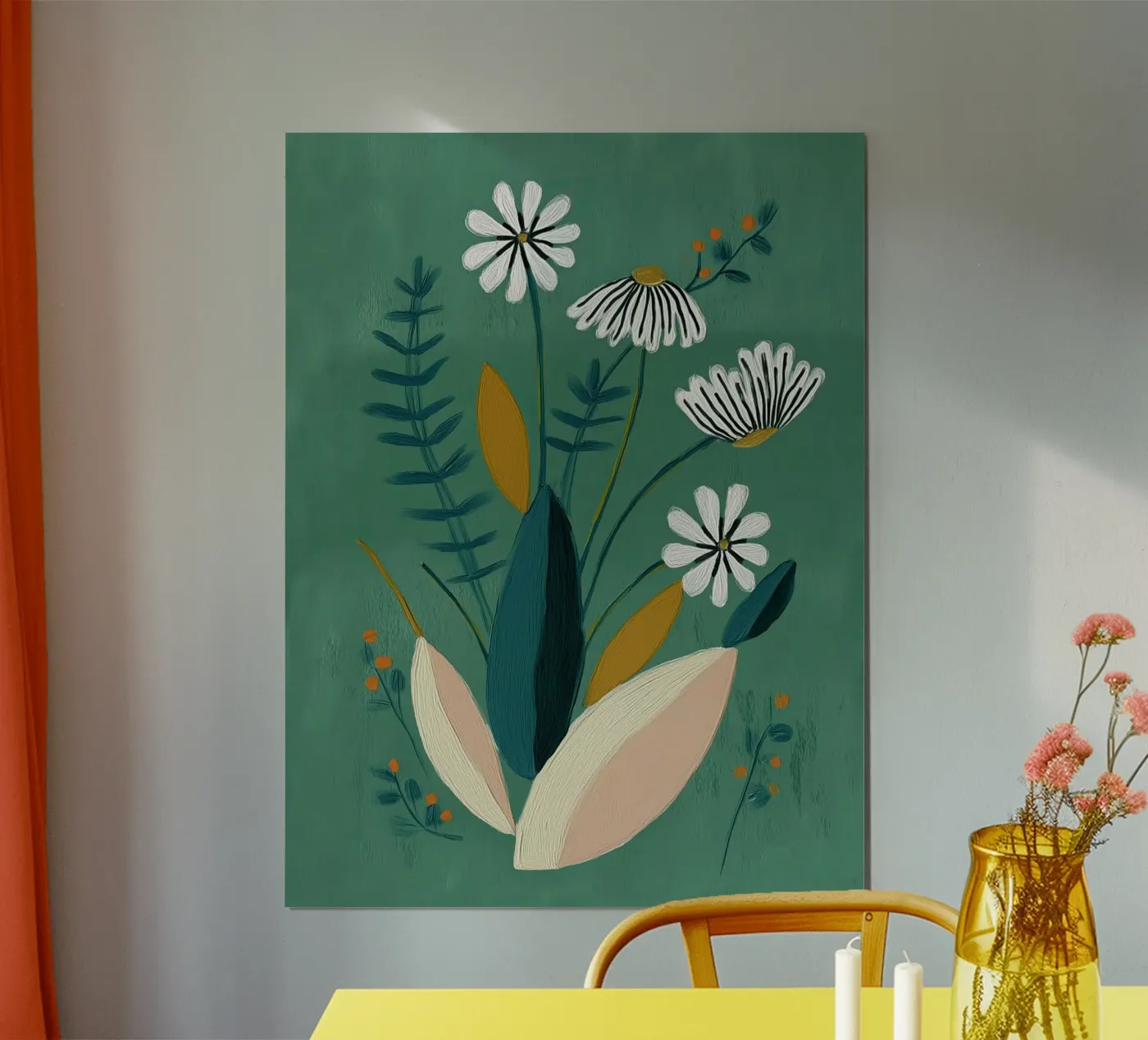 Daisy Garden poster da Sienna Atelier