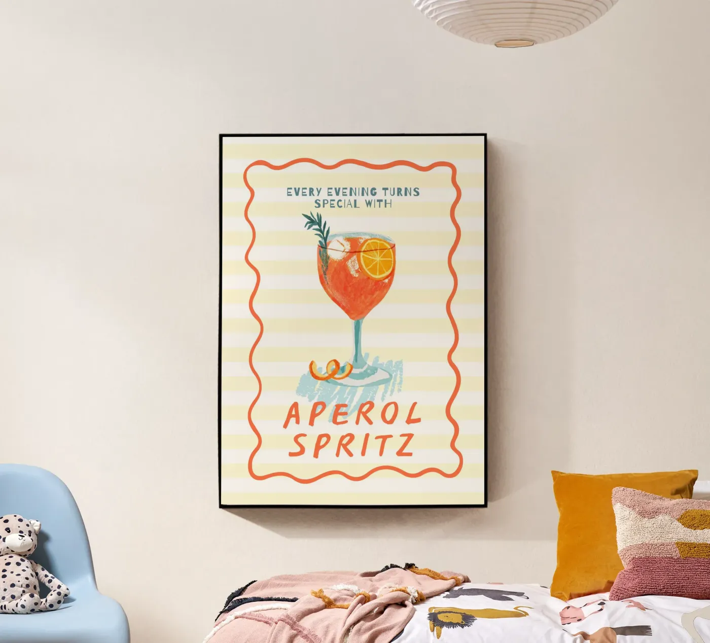 Aperol Spritz plexiglass da Summer vibe