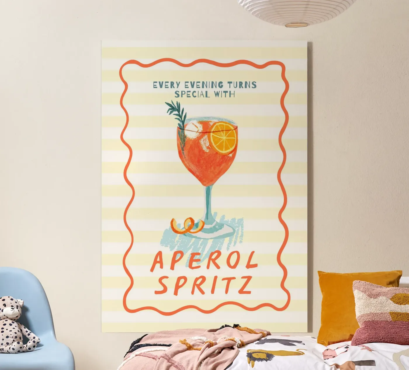 Aperol Spritz plexiglass da Summer vibe