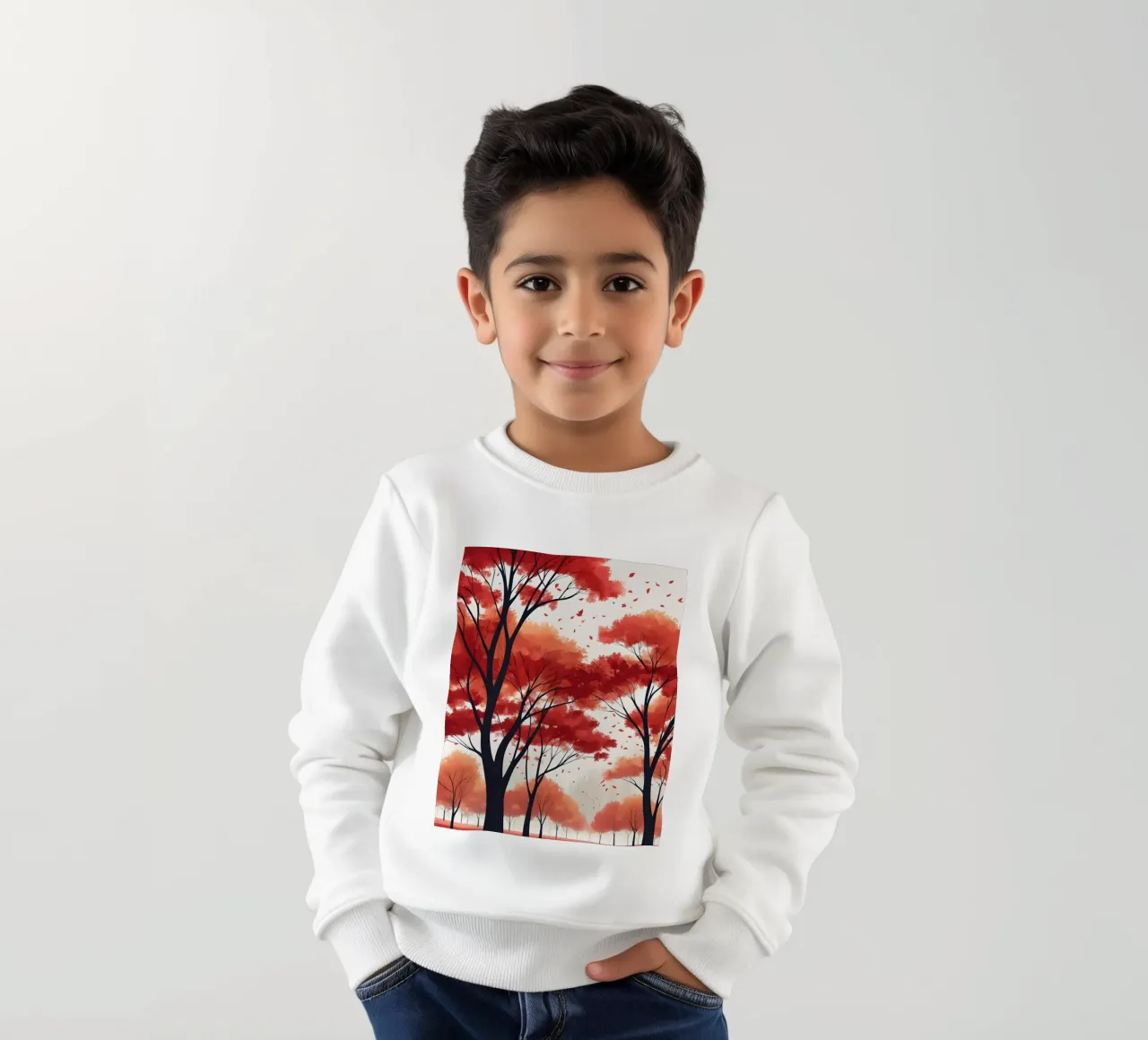 Baldacchino cremisi felpa bambino da Artistic-shop