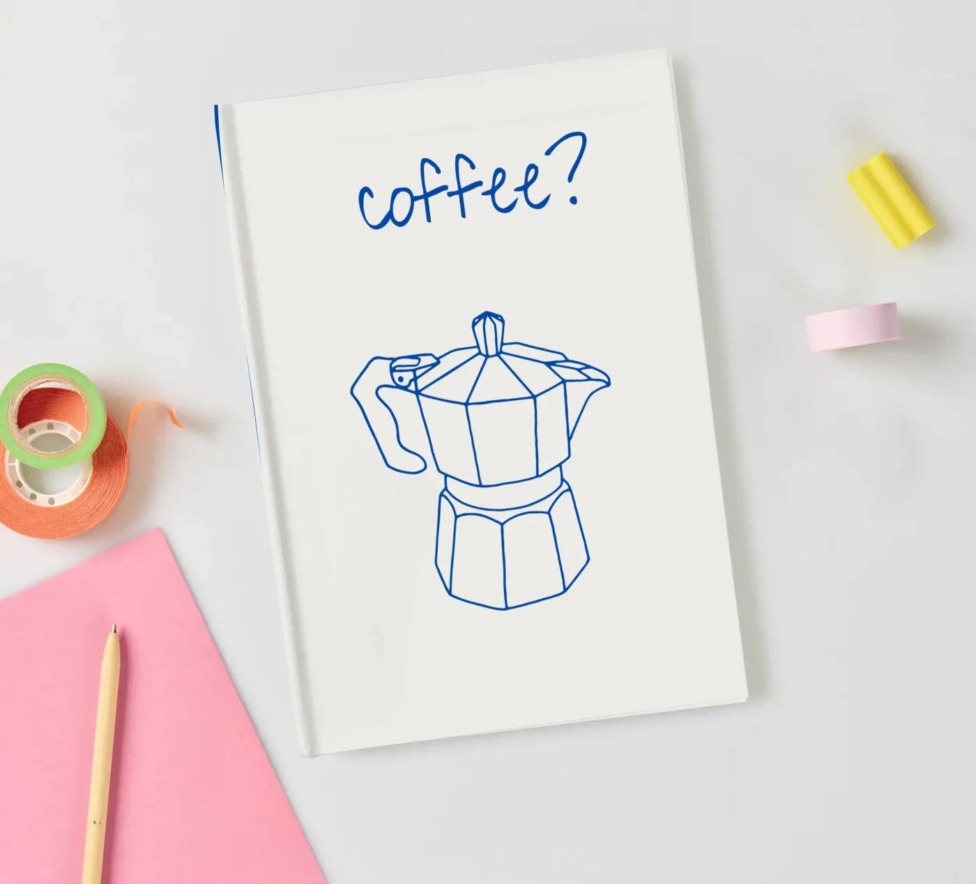 Caffè quaderno da Summer vibe