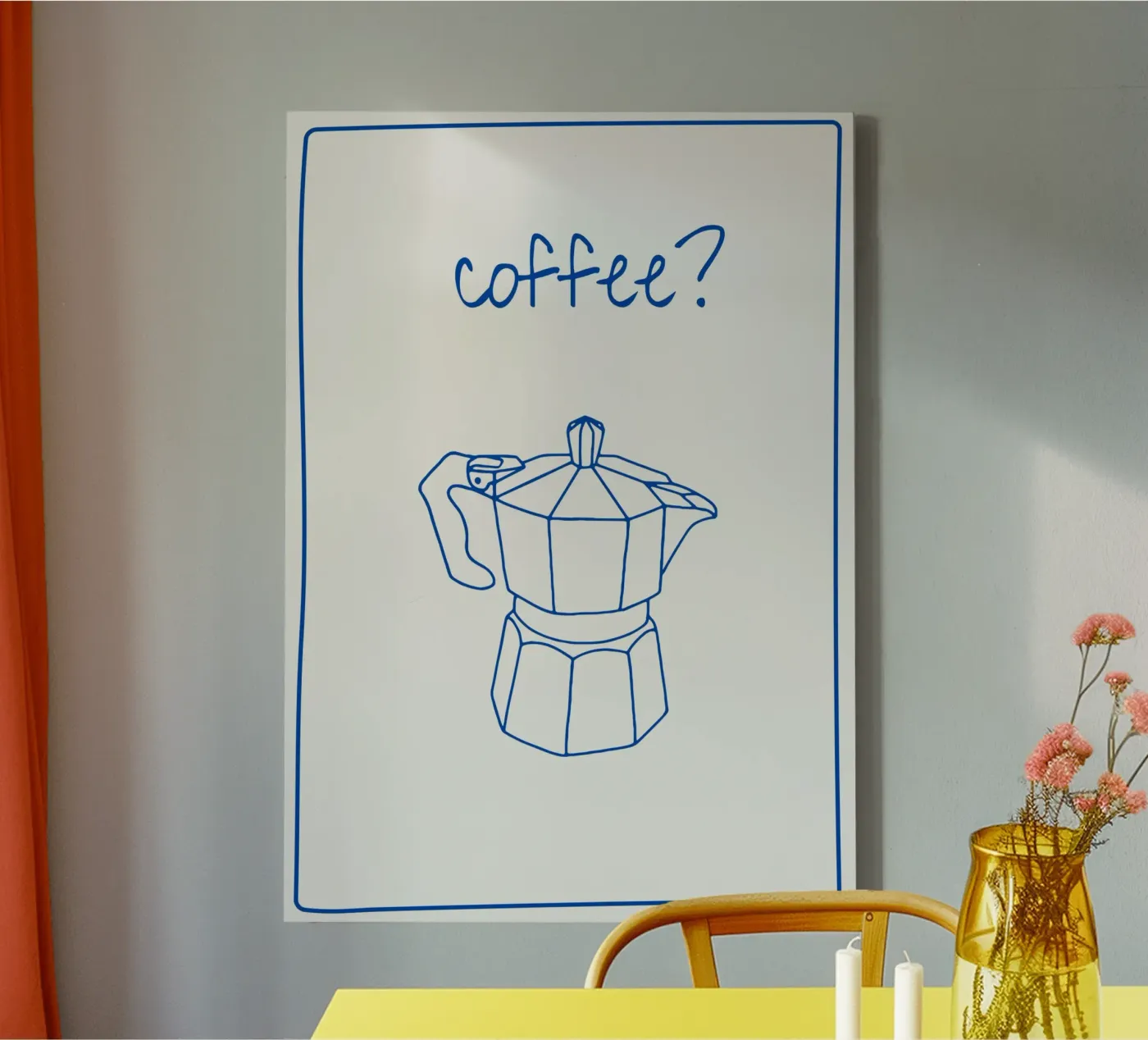 Coffee canvas by Summer vibe