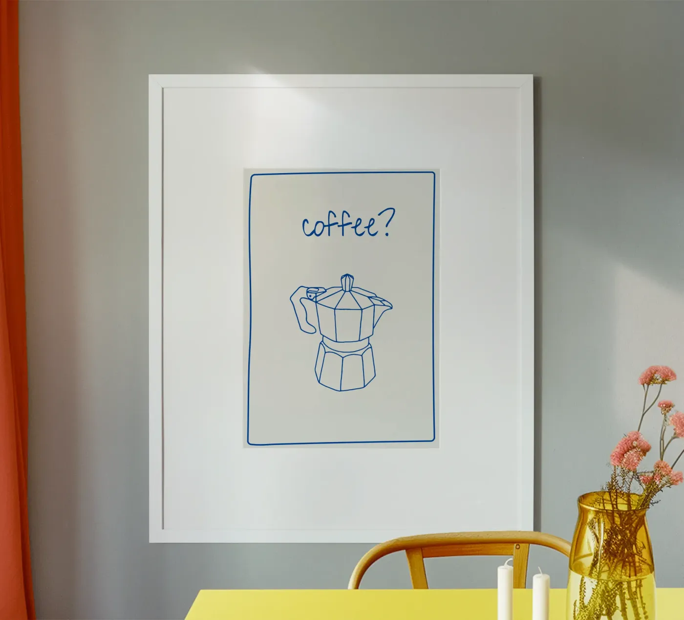 Coffee poster by Summer vibe