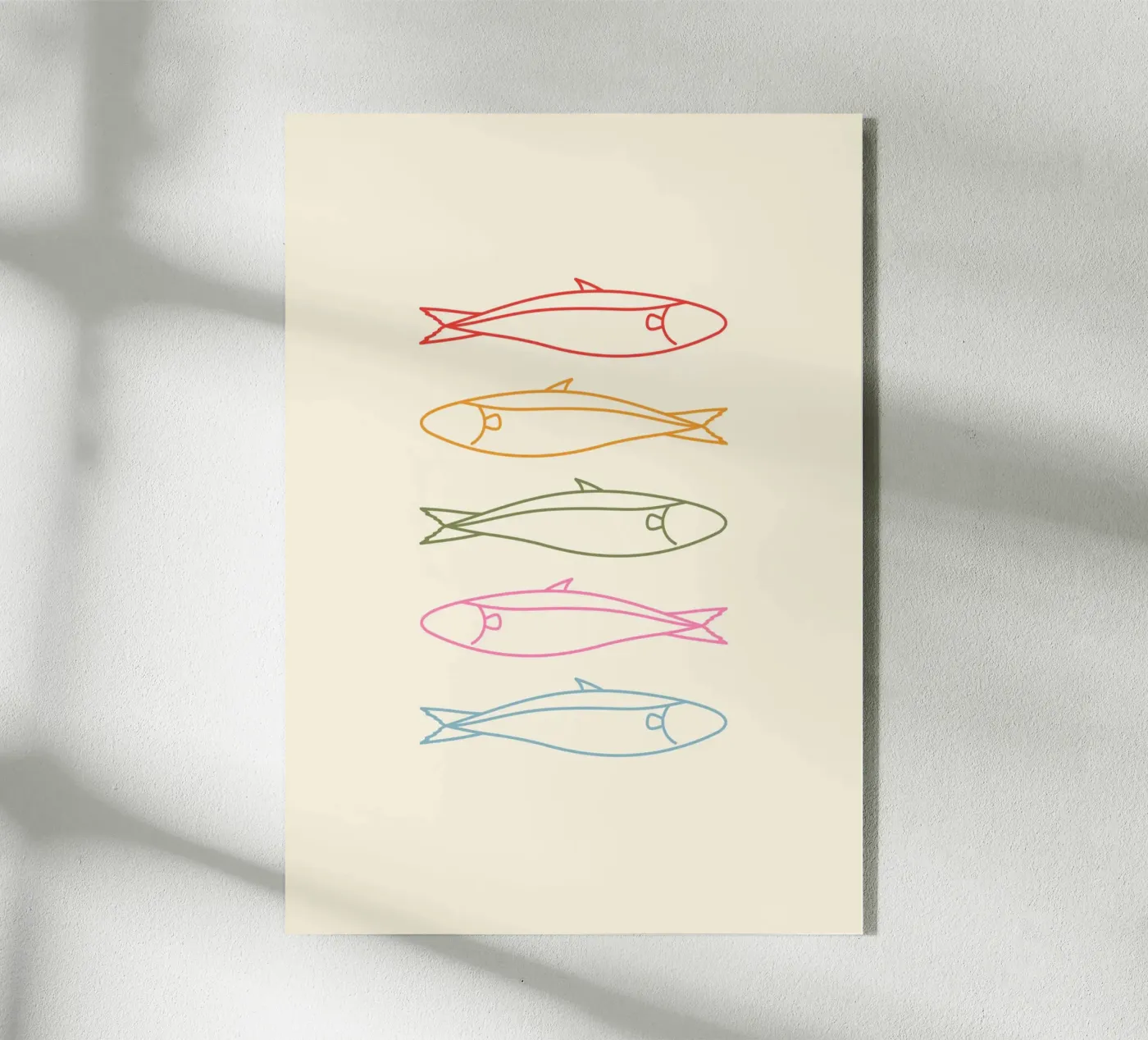 Fish acrylic glass by Summer vibe
