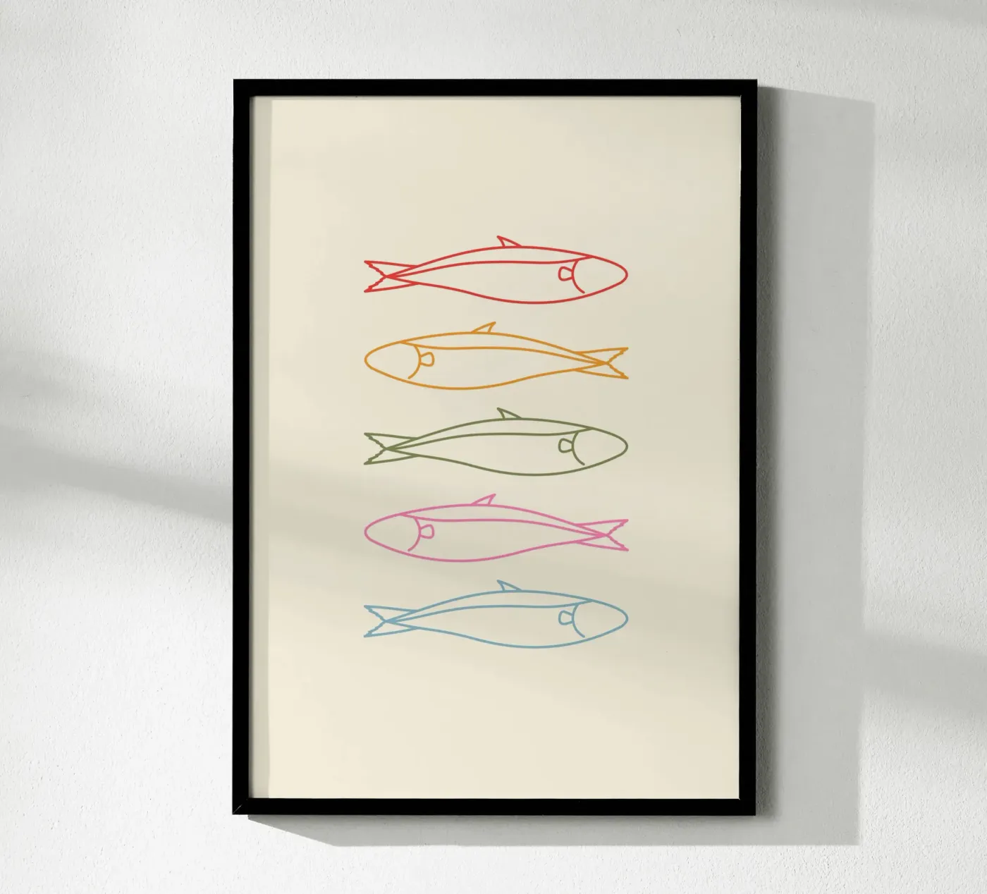 Pesce poster da Summer vibe