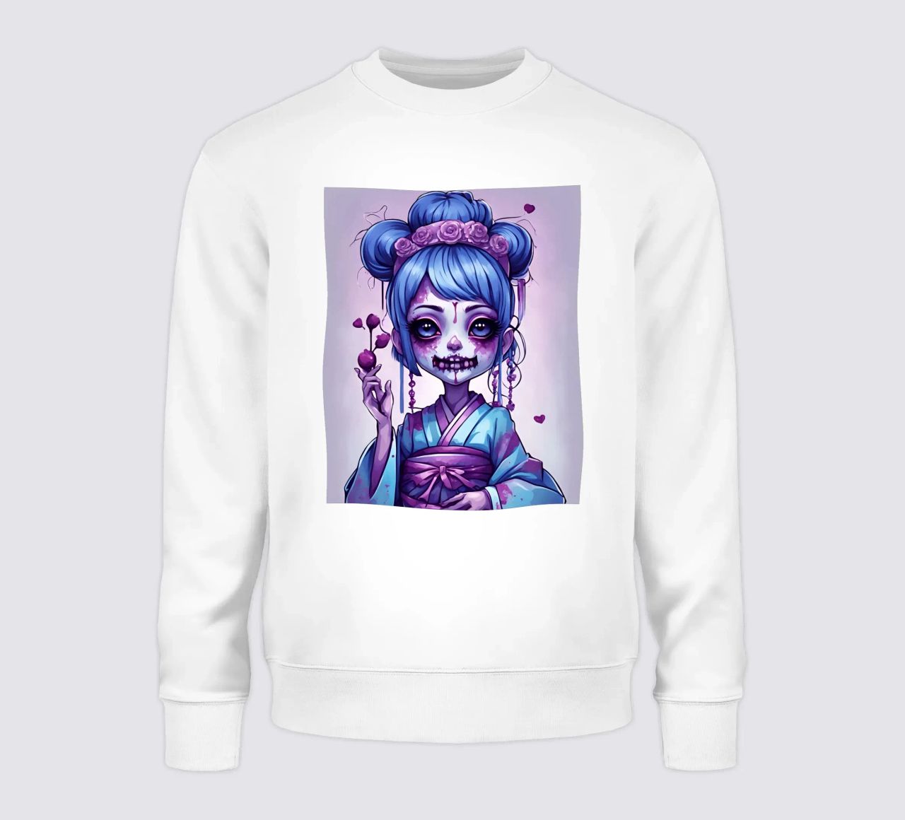 Geisha nera 6 felpa da Rezh creations