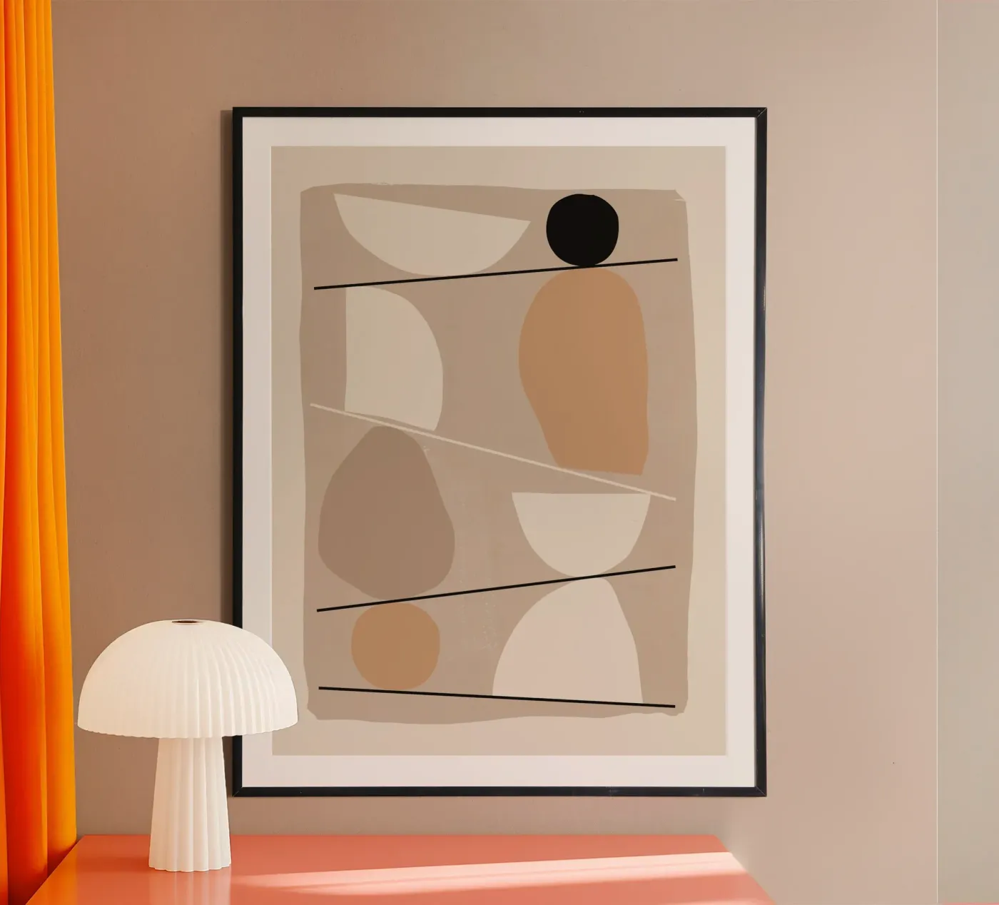 Formes équilibrées poster de ThingDesign