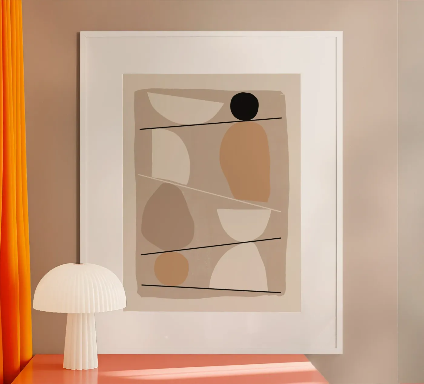 Formes équilibrées poster de ThingDesign
