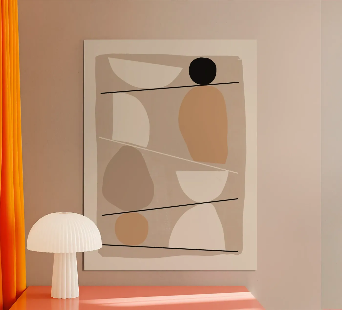 Formes équilibrées poster de ThingDesign