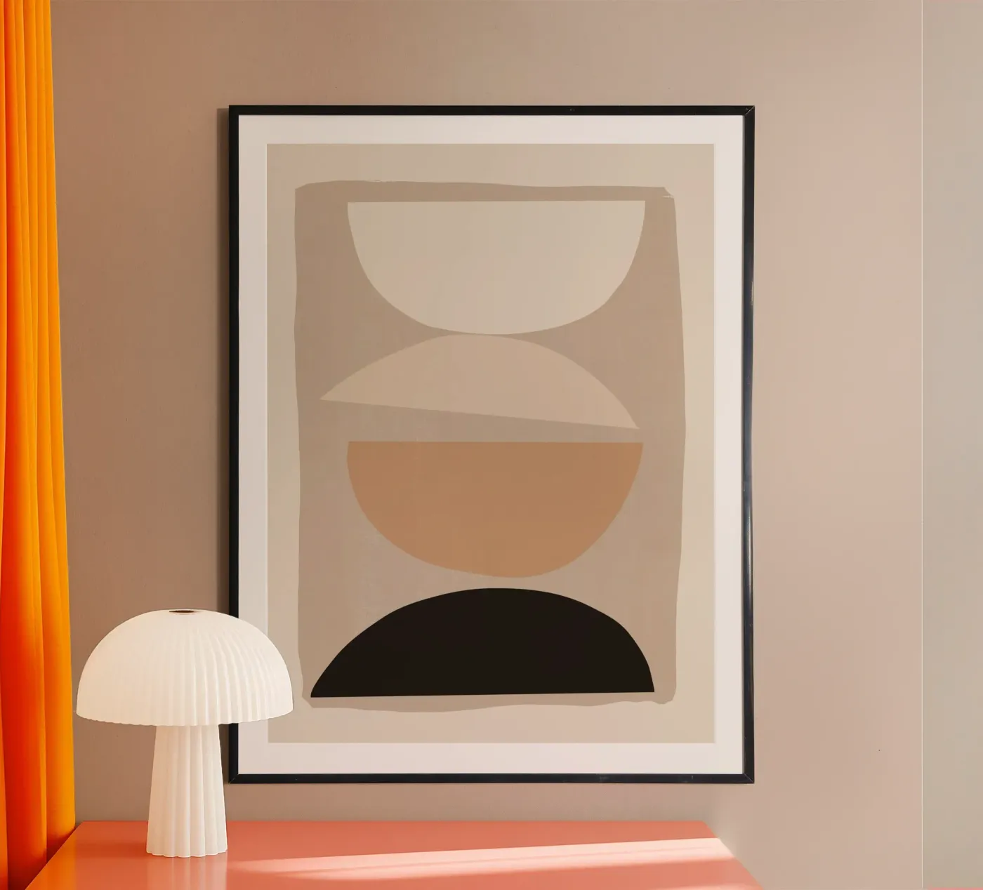 Formes équilibrées poster de ThingDesign