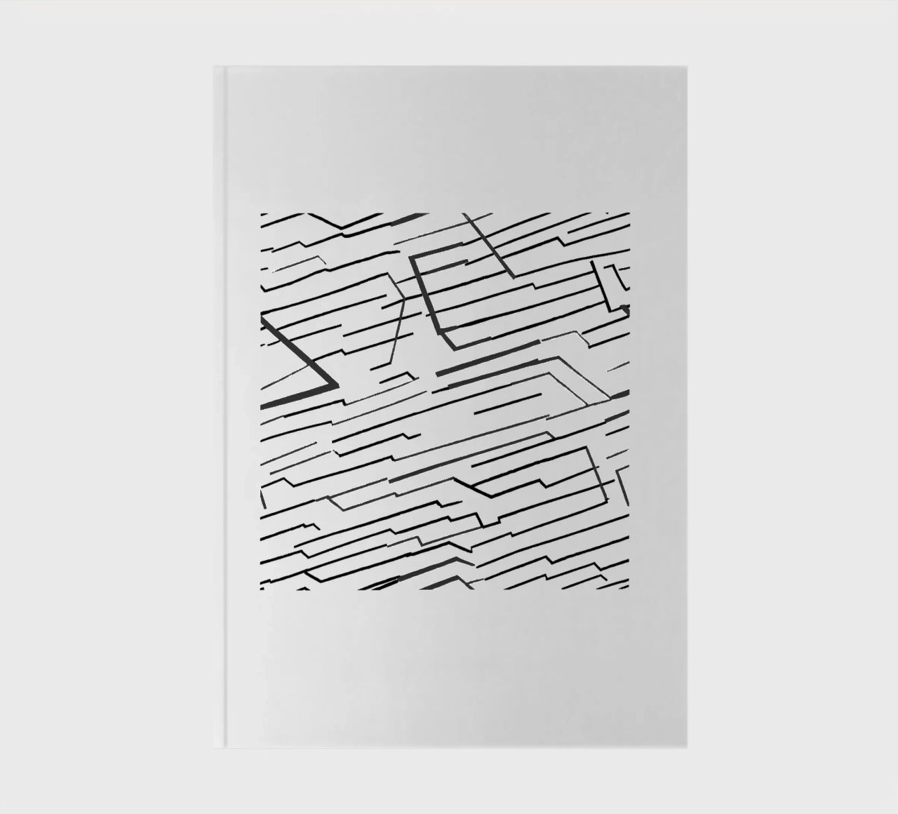 Abstraction 1 carnet de notes de Rezh creations
