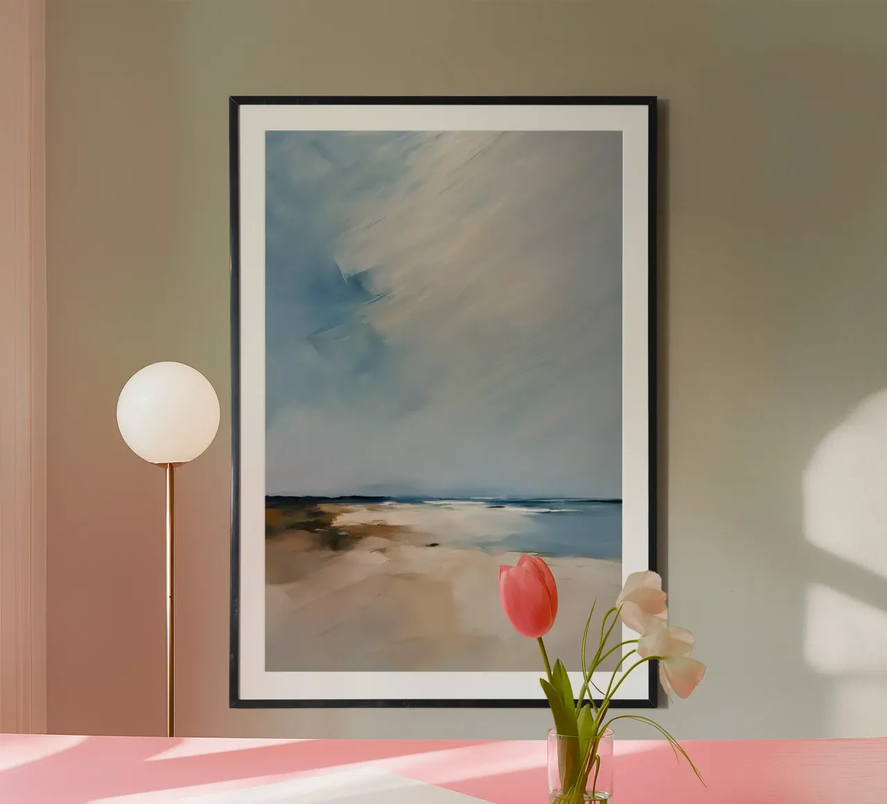 Quiet beach poster da Ohkimiko